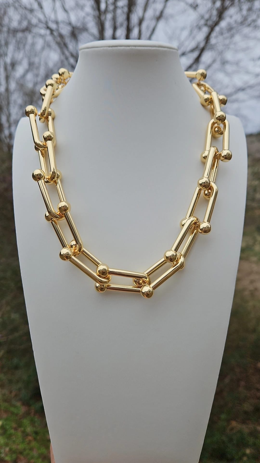 Gold Stack- Chunky Links